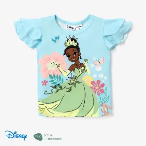 Disney Princess Toddler Girl Naiaâ¢ Character Print Ruffled Short-sleeve Tee #1318656
