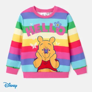 Disney Winnie the Pooh Kid Girl Character Print Long-sleeve Sweatshirt #1068556