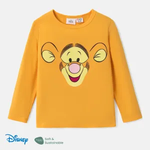 Disney Winnie the Pooh Toddler Boys/Girls Cute Characters Emoji Long Sleeve T-Shirt #1069106