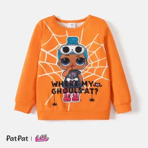 L.O.L. SURPRISE! Kid Girl Character Print Halloween Graphic Sweatshirt #1081232