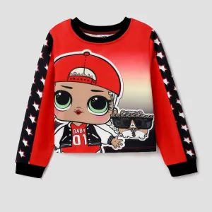 L.O.L. SURPRISE! Kid Girl Character Print Pullover Sweatshirt #1096015