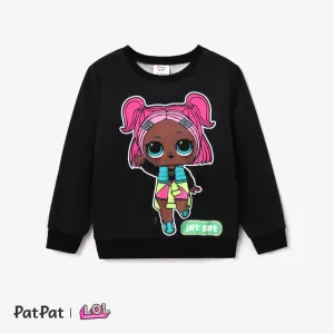 L.O.L. SURPRISE! Kid Girl Letter Characters Print Pullover Sweatshirt #202960