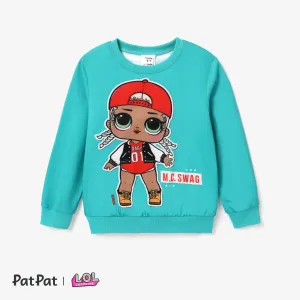 L.O.L. SURPRISE! Kid Girl Letter Characters Print Pullover Sweatshirt #206597
