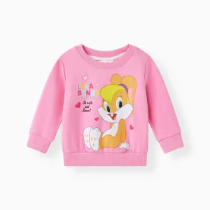 Looney Tunes Baby Boy/Girl Cartoon Animal Print Cotton Long-sleeve Sweatshirt #232453
