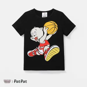 Looney Tunes Kid Boy Character Print Short-sleeve Cotton Tee #720910