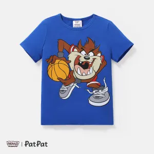 Looney Tunes Kid Boy Character Print Short-sleeve Cotton Tee #720917
