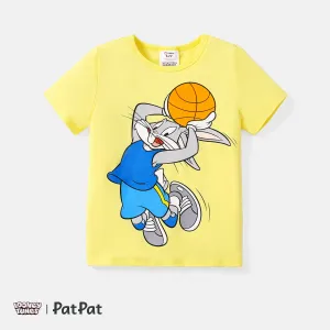 Looney Tunes Kid Boy Character Print Short-sleeve Cotton Tee #720922