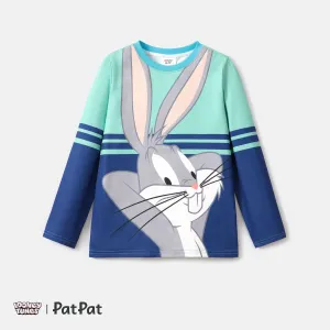 Looney Tunes Kid Girl/Boy Naiaâ¢ Character Print Striped Long-sleeve Tee #1055742