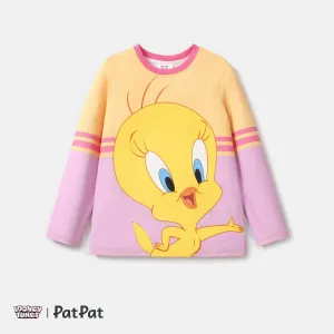 Looney Tunes Kid Girl/Boy Naiaâ¢ Character Print Striped Long-sleeve Tee #1055748
