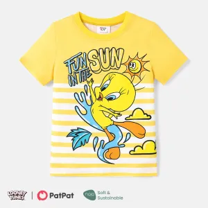 Looney Tunes Kid Girl/Boy Naiaâ¢ Character & Stripe Print Short-sleeve Tee #1040419