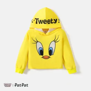 Looney Tunes Kid Girl Tweety Print Hoodie Sweatshirt #205022