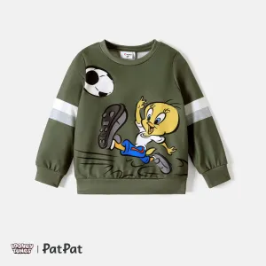 Looney Tunes Toddler Girl/Boy Striped Pullover Sweatshirt #204196