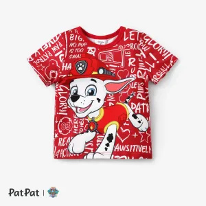 PAW Patrol 1pc  Toddler Girl/Boy Character doodle Print  T-shirt #1324547