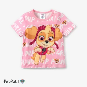 PAW Patrol 1pc  Toddler Girl/Boy Character doodle Print  T-shirt #1324557