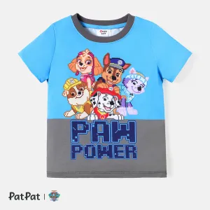 PAW Patrol Toddler Gir/Boy Colorblock Short-sleeve Tee #231116