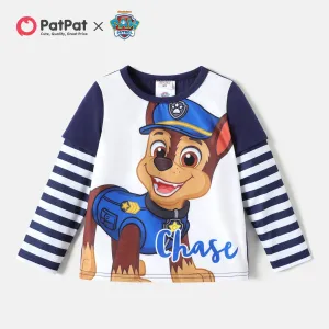 PAW Patrol Toddler Girl/Boy Striped Long-sleeve Cotton Tee
