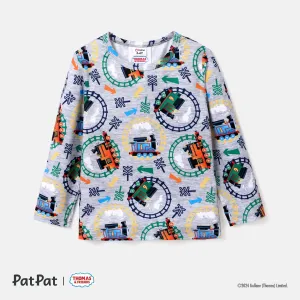 Thomas & Friends Digital Print Toddler Boy Long-sleeve T-Shirt #1069086