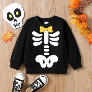 Toddler Girl/Boy Halloween Pattern Sweatshirt #1066445