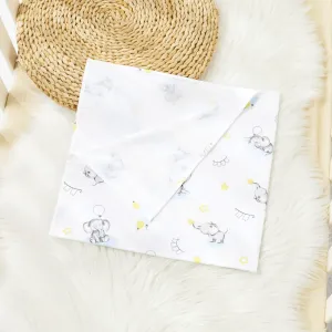 100% Cotton Elephant Pattern Baby Wearable Blankets