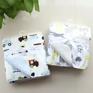 Baby Fleece Blankets Soft Plush Home Blanket Kids Bedding for All Seasons #213830