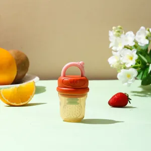 Baby Fruit Feeder | Fresh Food Feeder Pacifier | Silicone Teething Toy Teething Relief Appetite Stimulation for Baby Feeding #1043849