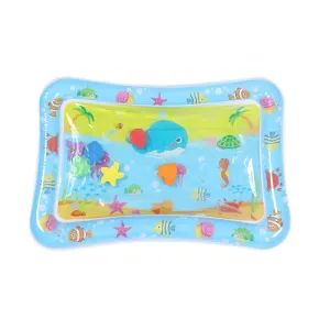 Baby Play Game Mat Summer Inflatable Water Mat for Babies Safety Cushion Ice Mat Fun Activity Playmat Early Education Kids Toys #220429