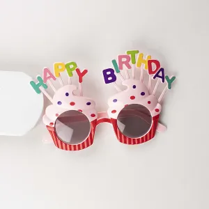 Children's favorite birthday glasses, funny photos, parties must be decorations #1171614