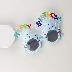 Children's favorite birthday glasses, funny photos, parties must be decorations #1171615