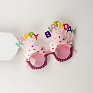Children's favorite birthday glasses, funny photos, parties must be decorations #1171617