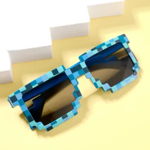 Kids Creative Mosaic Frame Decorative Glasses #197570