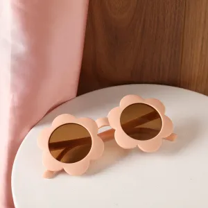 Kids Fashion Flower Shape Frame Decorative Glasses (With Glasses Case) #223476