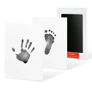 Non-Toxic Baby Handprint Footprint Inkless Hand Inkpad Watermark Infant Souvenirs Casting Clay Newborn Souvenir Gift #187027