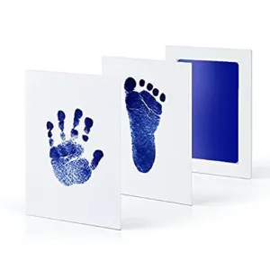 Non-Toxic Baby Handprint Footprint Inkless Hand Inkpad Watermark Infant Souvenirs Casting Clay Newborn Souvenir Gift #187028