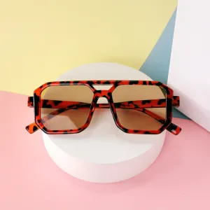 Toddler/Kid Fashion Retro Eyeglass Frame Sunglasses (with Eyeglass Case) #1044881