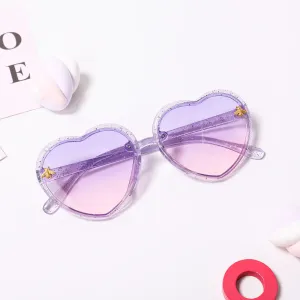 Toddler/Kid Heart Frame Sunglasses (with Glasses Case) #1060255