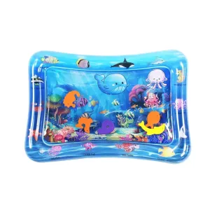 Tummy Time Baby Water Play Mat Inflatable Toy Mat for Infant Toddlers Activity Center for Newborn Boy Girl #192457