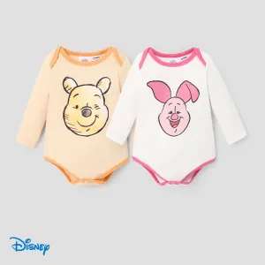 Disney Winnie the Pooh Baby Girl/ Boy  Character Print Long-sleeve Onesies #1211752