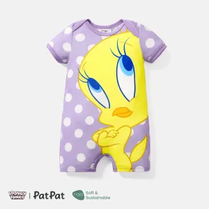 Looney Tunes Baby Boy/Girl Cartoon Animal Print Short-sleeve Naiaâ¢ Romper #234866