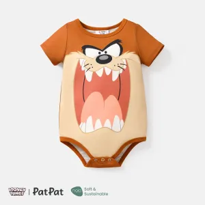 Looney Tunes Baby Boy/Girl Animal Print Short-sleeve Naiaâ¢ Romper #234856