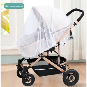 Baby Carriage Mosquito Net Full Cover Universal Baby Stroller Increase Encryption Umbrella Cart Trolley Anti-mosquito Net #191954