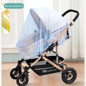 Baby Carriage Mosquito Net Full Cover Universal Baby Stroller Increase Encryption Umbrella Cart Trolley Anti-mosquito Net #191956