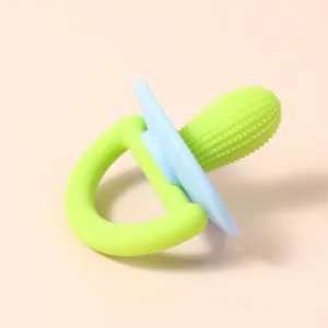 Silicone Baby Teether Toy Cactus Shape Infant Teething Toy Pacifiers Soothe Babies Sore Gums #205469