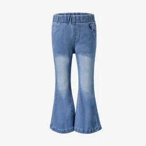 Mommy and Me Blue Flared Jeans Denim Pants #1195962