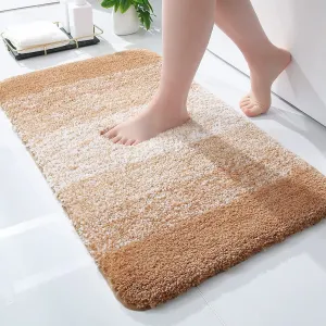 Bathroom Rugs Super Soft Absorbent Non Slip Bath Mat for Bathroom Bedroom Kitchen Door Mat Floor Mat #912198