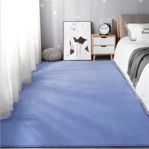 Minimalist Pure Color Carpet Bedside Indoor Rug Restaurant Living Bedroom Carpet #1250019