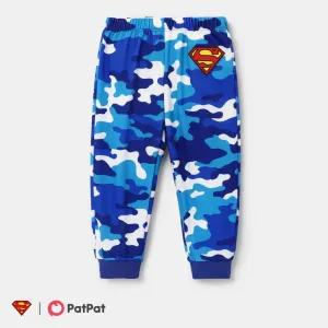 Justice League Toddler Boy Super Heroes Logo Print Camouflage Pant #1167320