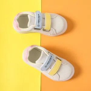 Toddler Colorblock Dual Velcro LED Casual Shoes #214429