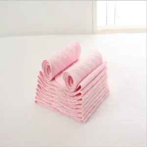 10 Pcs Three-layer Cotton Cloth Diaper Inserts #843137