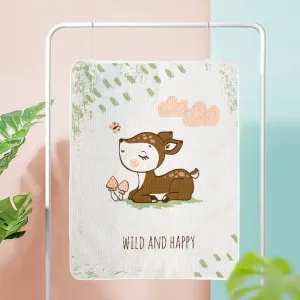 100% Cotton Animal World Baby Breathable Double-sided Urine Pad Waterproof and Washable Mattress #1055094