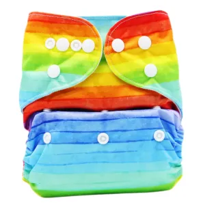 Multicolor Print Asenappy Cloth Diaper for Baby #1033088